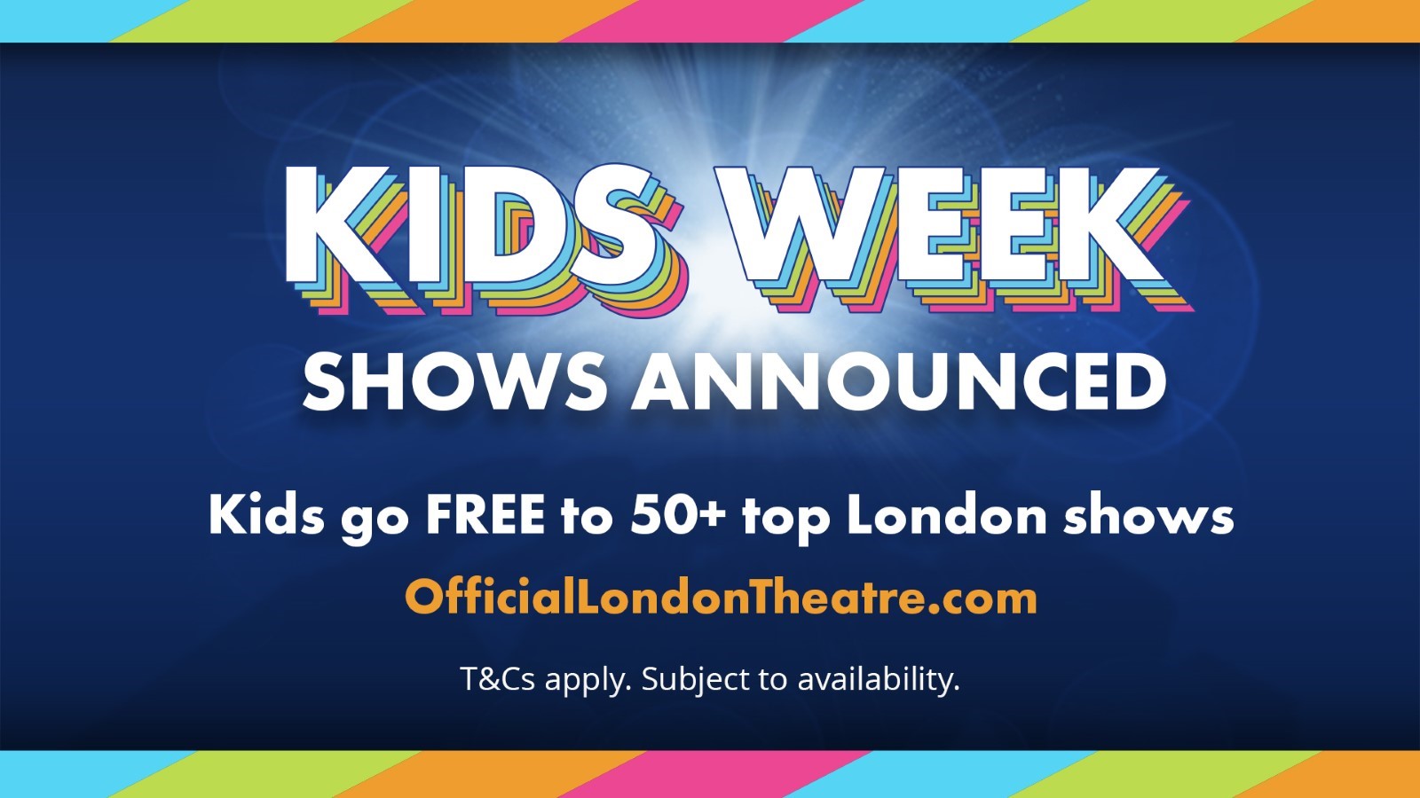 Kids Go Free to Over 50 Top West End Shows This Summer!